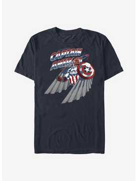Marvel The Falcon And The Winter Soldier Captain America Falcon Wings T-Shirt, , hi-res