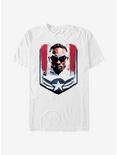 Marvel The Falcon And The Winter Soldier Sam Wilson Captain America Frame T-Shirt, WHITE, hi-res