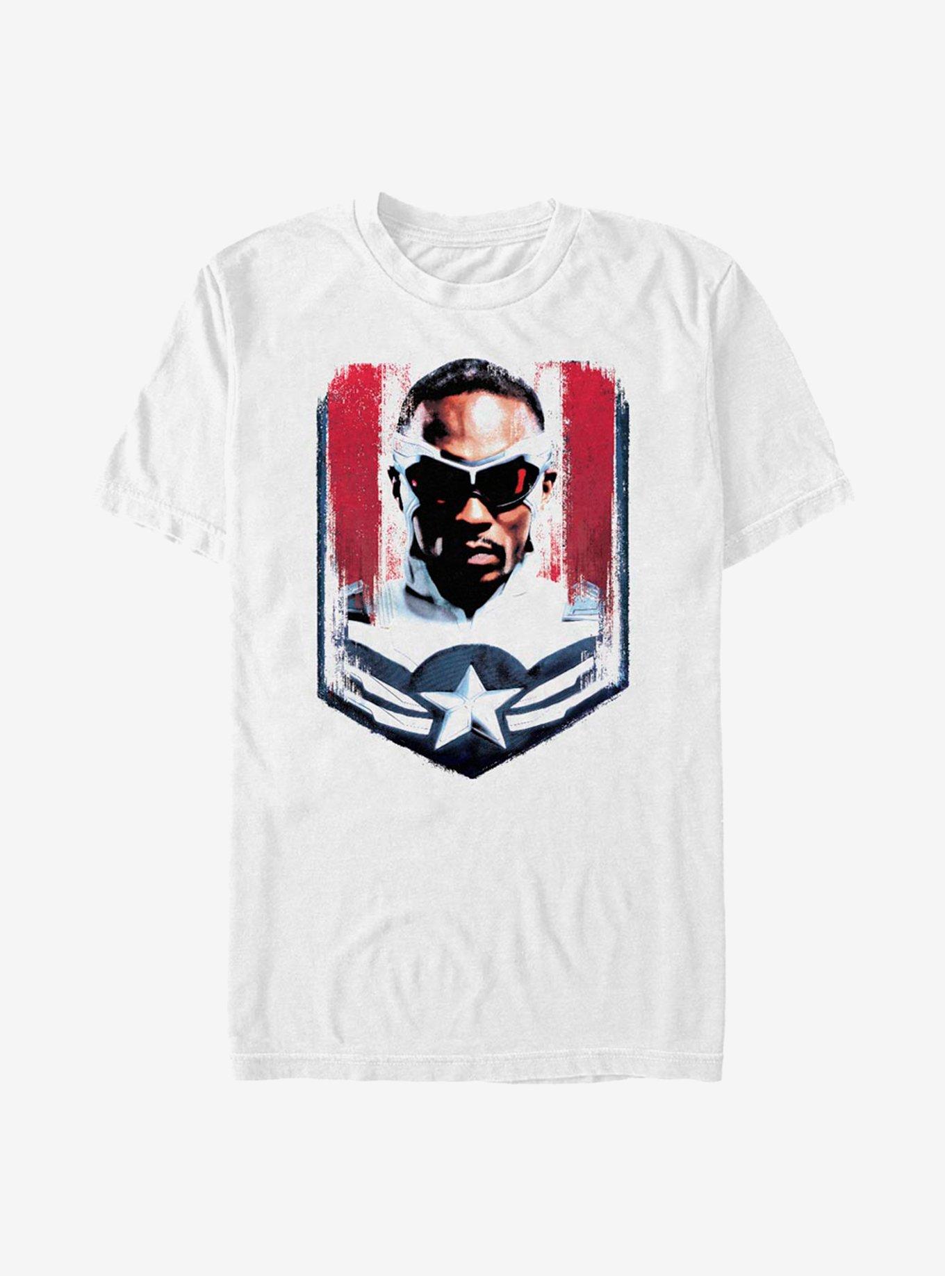 Marvel The Falcon And The Winter Soldier Sam Wilson Captain America Frame T-Shirt, , hi-res