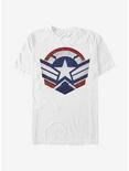 Marvel The Falcon And The Winter Soldier Logo T-Shirt, WHITE, hi-res