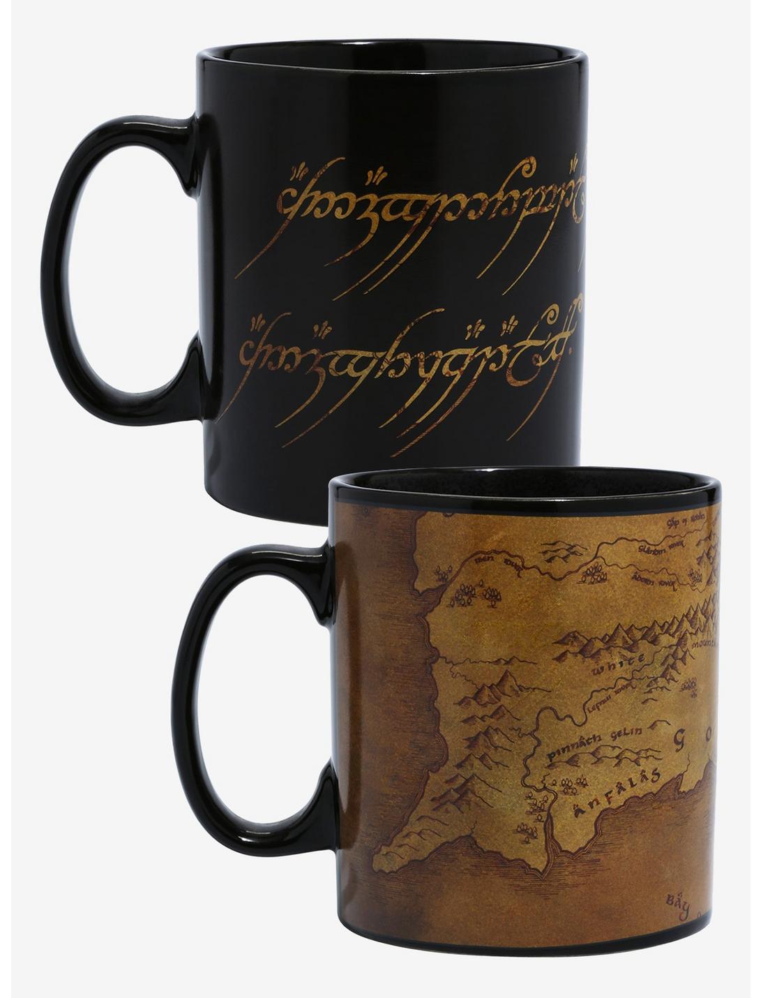 The Lord of the Rings Ring Verse Heat Changing Mug, , hi-res