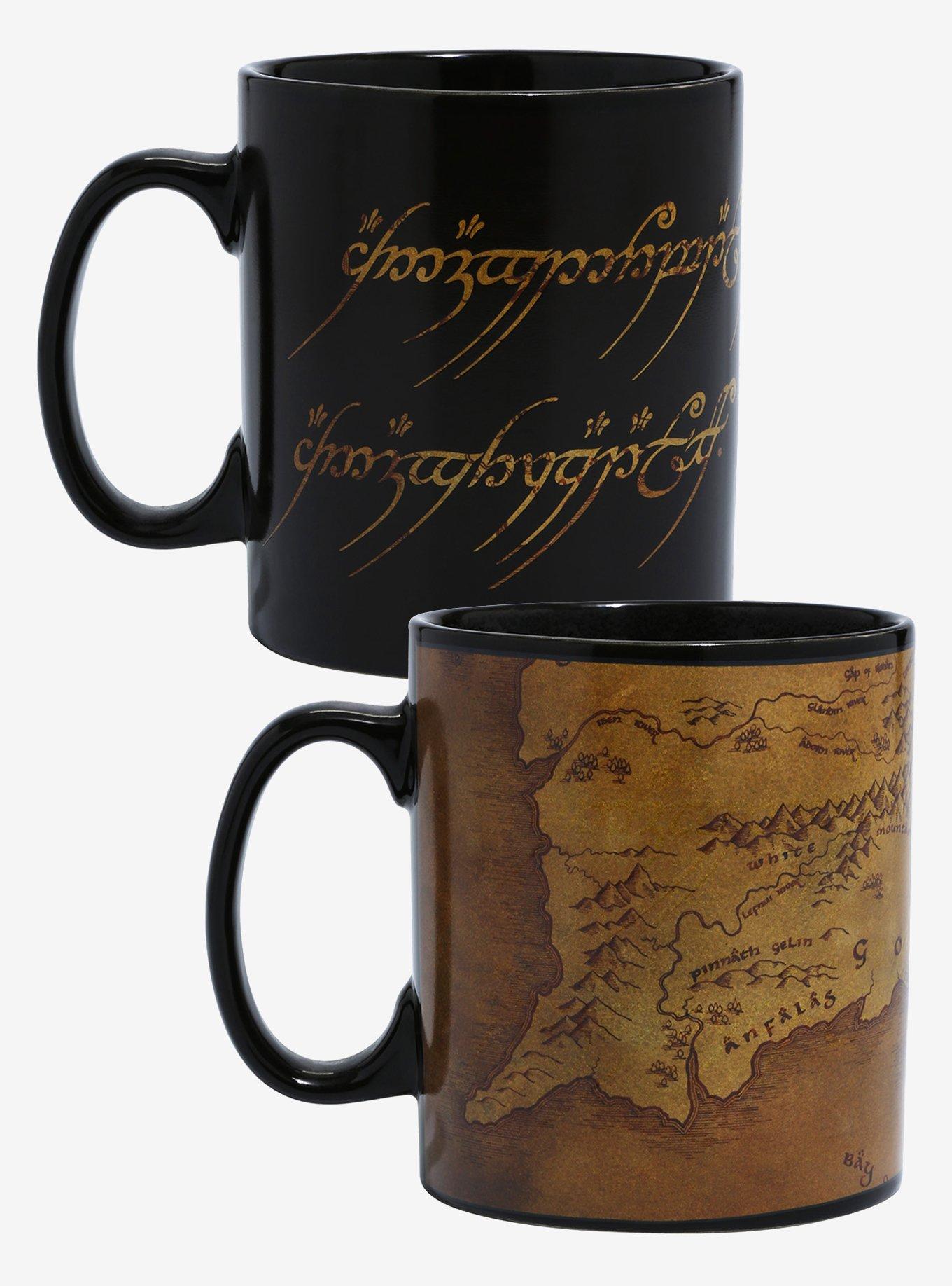 The Lord of the Rings Ring Verse Heat Changing Mug, , hi-res