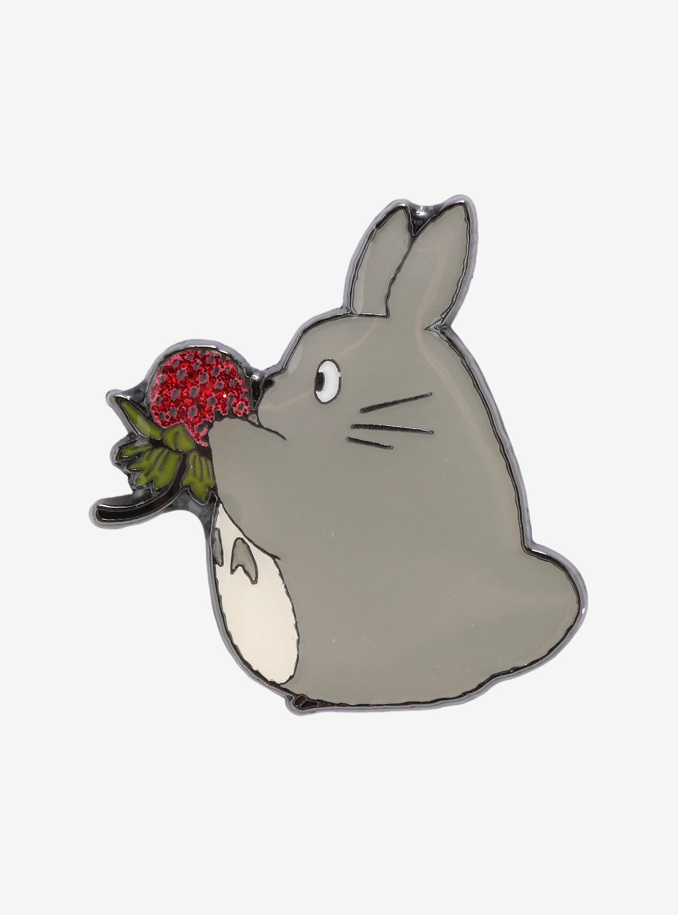 Studio Ghibli My Neighbor Totoro Strawberry Enamel Pin, , hi-res