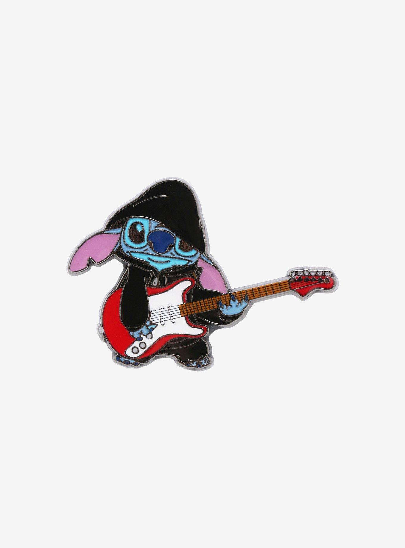 Disney Lilo & Stitch Guitar Enamel Pin, , hi-res