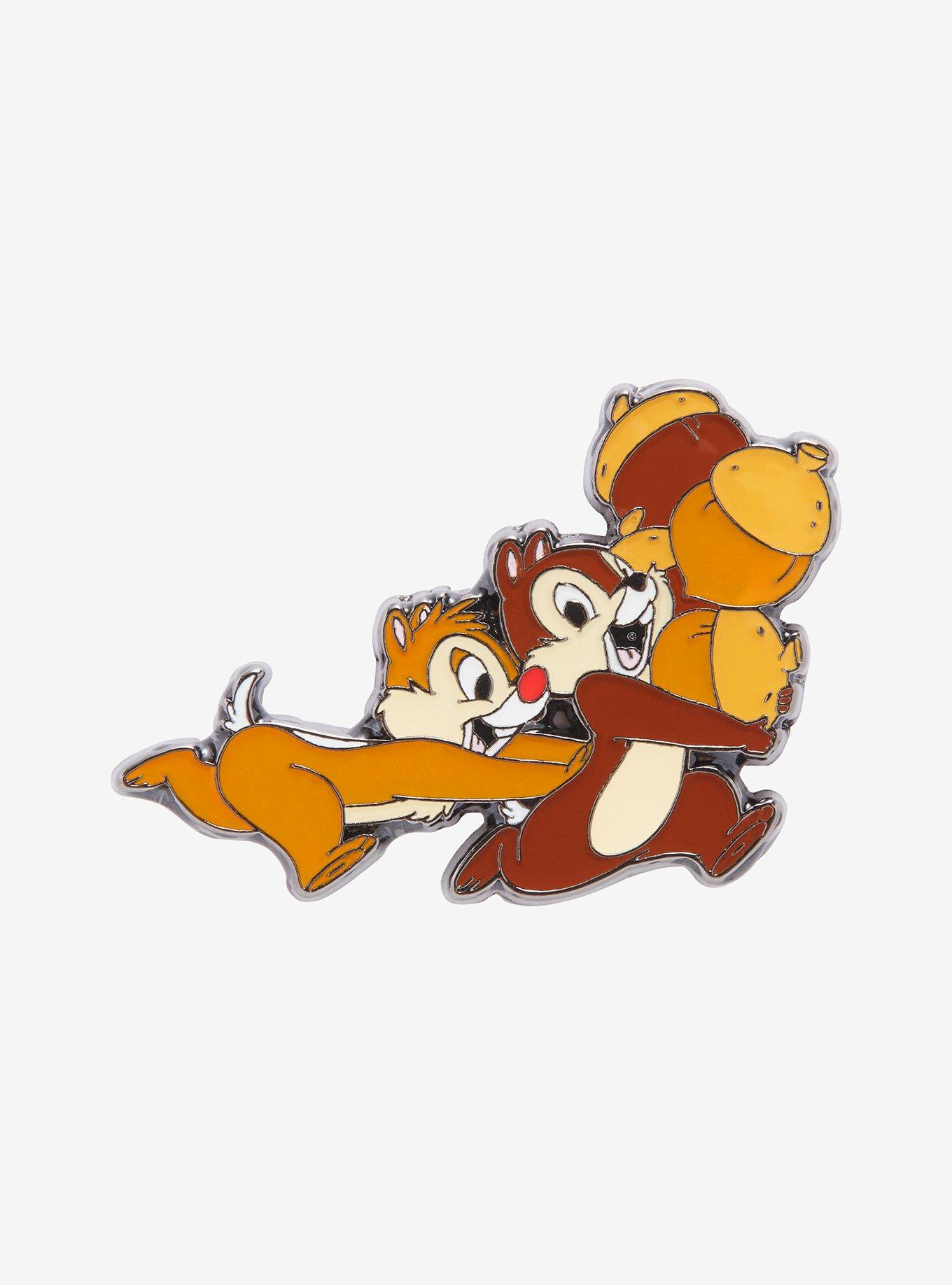 Loungefly Disney Chip 'N Dale Acorn Enamel Pin, , hi-res