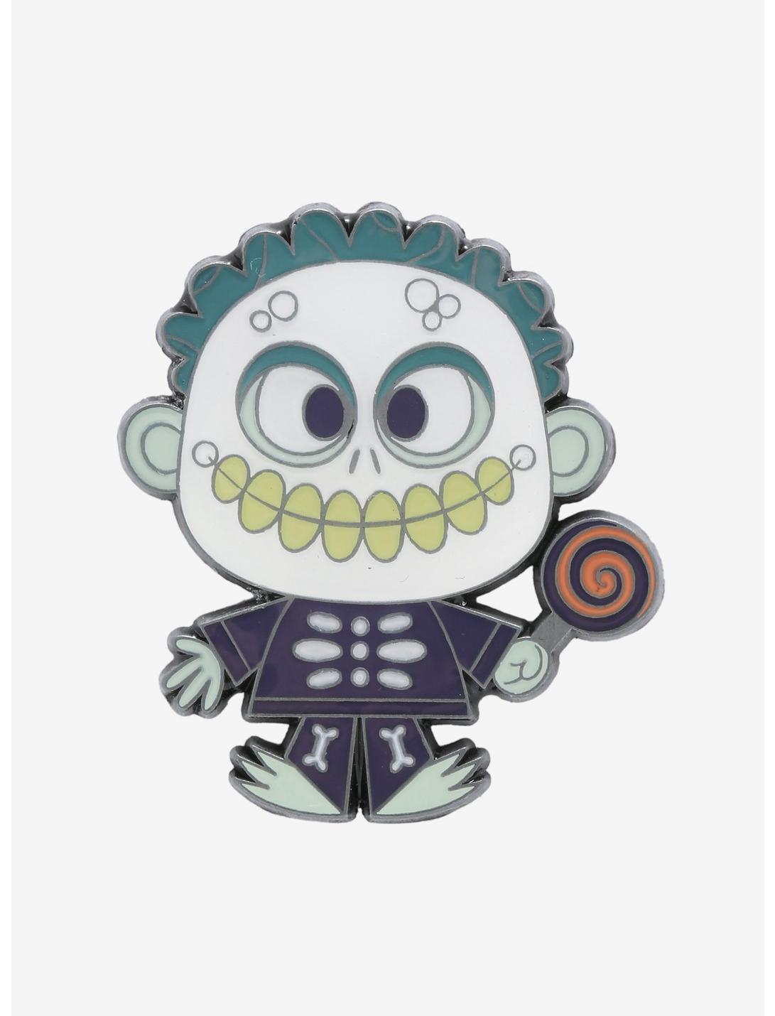 Loungefly The Nightmare Before Christmas Barrel Enamel Pin, , hi-res