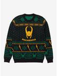 Our Universe Marvel Loki Loki's Helmet Holiday Sweater, MULTI, hi-res