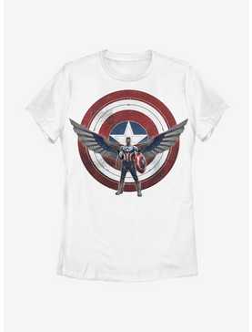Marvel The Falcon And The Winter Soldier Sam Captain America Womens T-Shirt, , hi-res