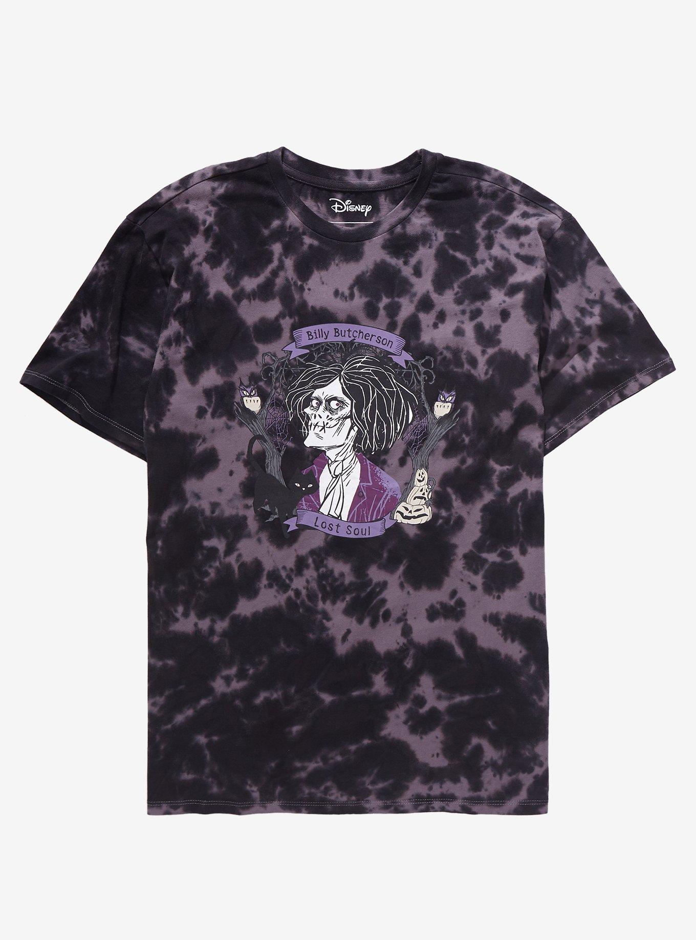 Her Universe Disney Hocus Pocus Billy Butcherson Women's Tie-Dye T-Shirt - BoxLunch Exclusive, TIE DYE, hi-res