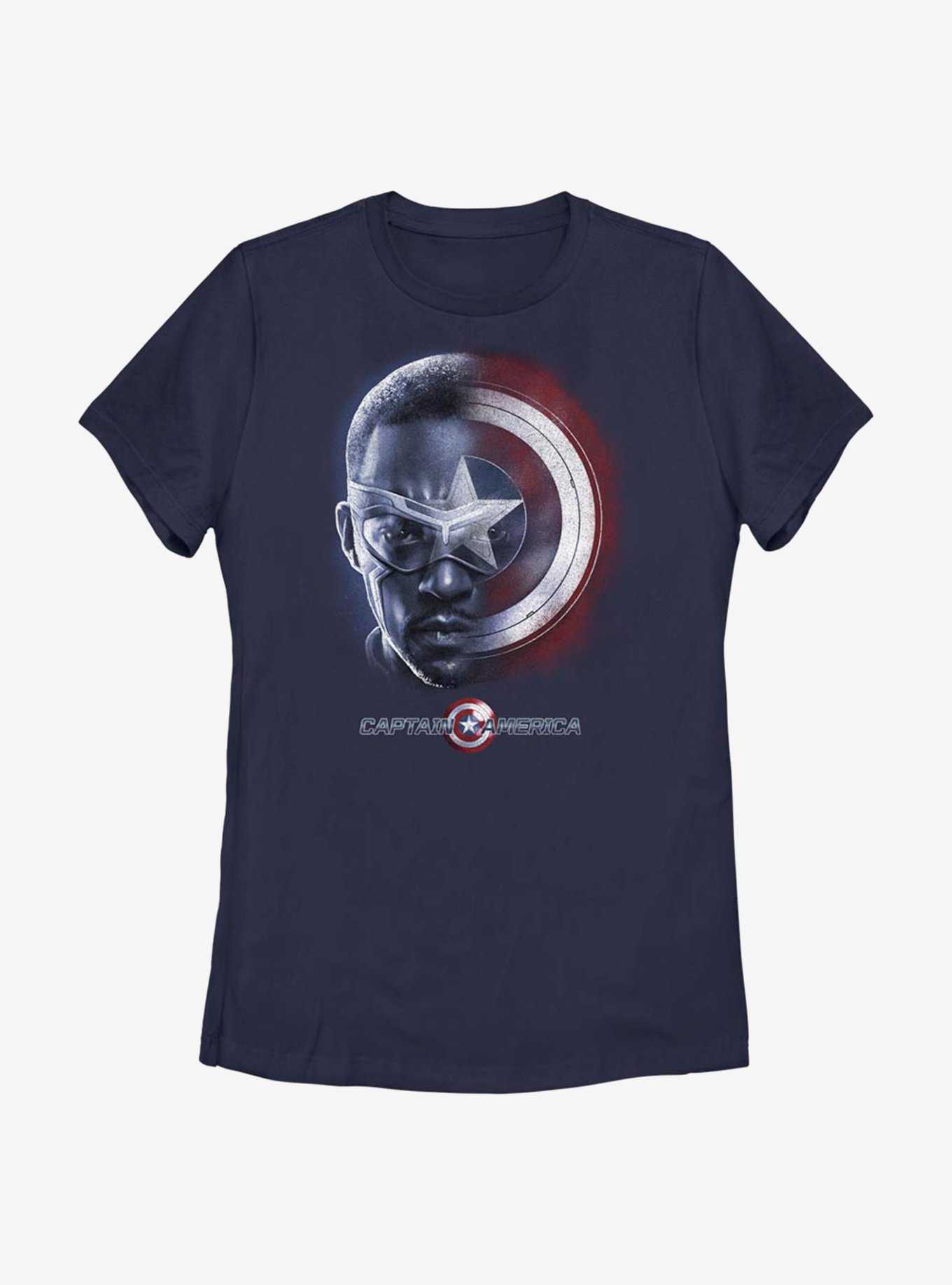 Marvel The Falcon And The Winter Soldier Sam And The Shield Womens T-Shirt, , hi-res