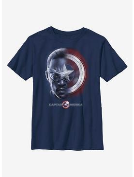 Marvel The Falcon And The Winter Soldier Sam And The Shield Youth T-Shirt, , hi-res