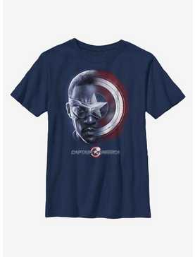 Marvel The Falcon And The Winter Soldier Sam And The Shield Youth T-Shirt, , hi-res