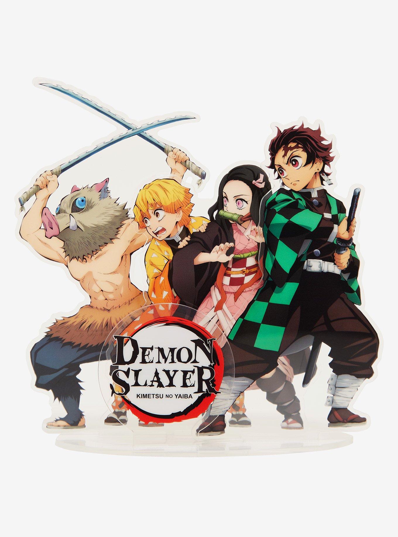 Demon Slayer: Kimetsu no Yaiba Group Acrylic Figure, , hi-res