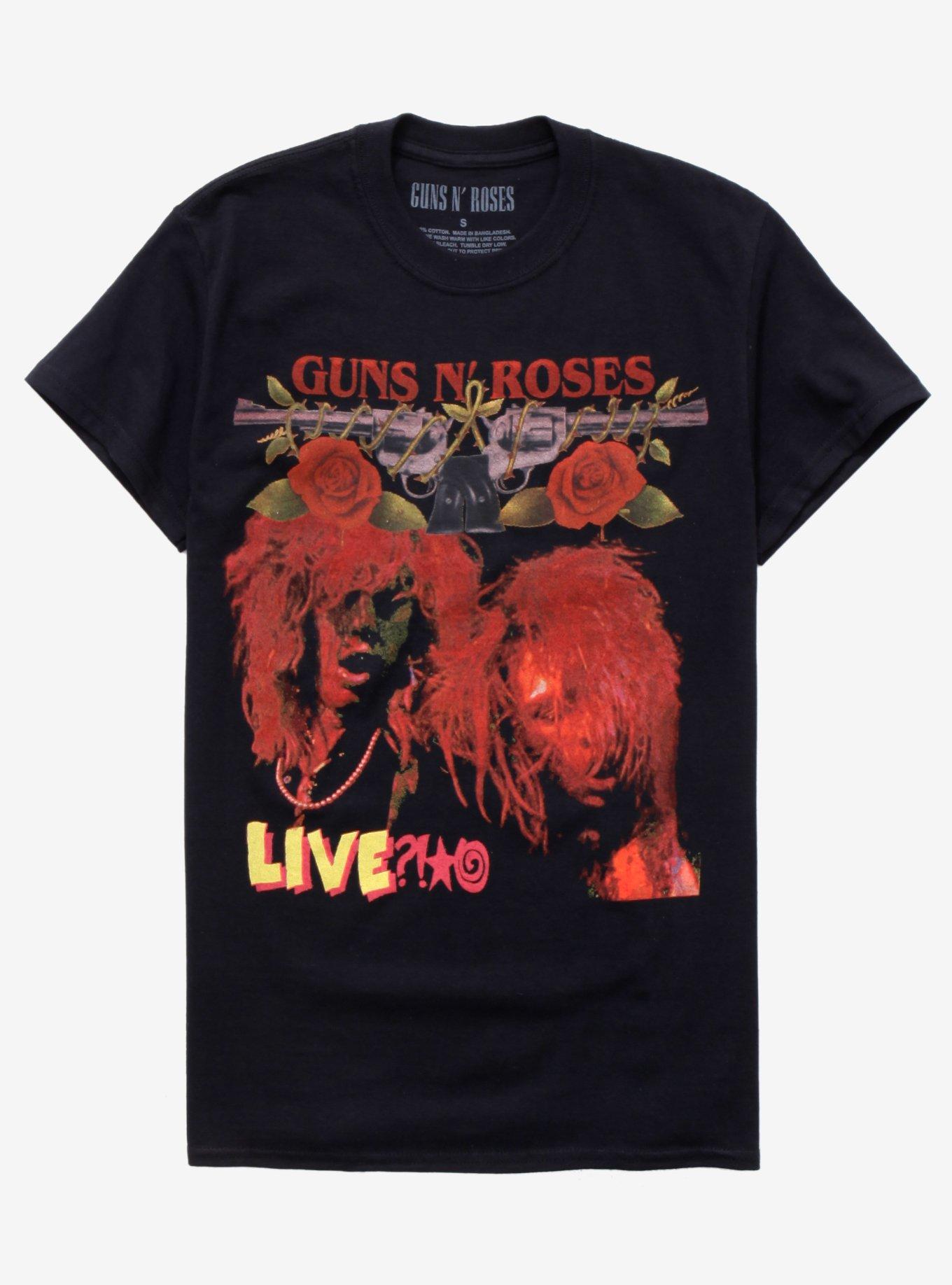 Guns N' Roses Live?! Like A Suicide Album Cover Girls T-Shirt