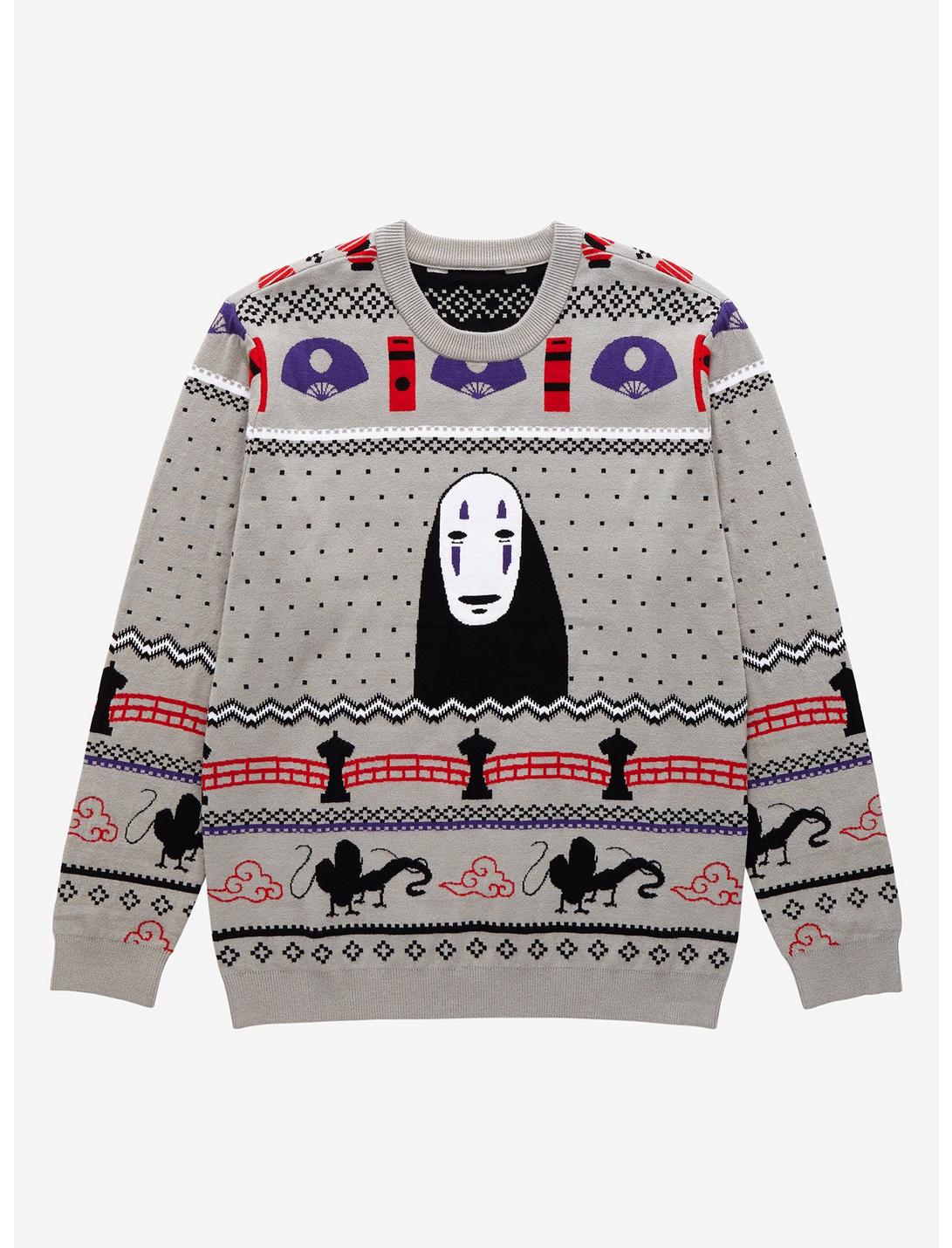Our Universe Studio Ghibli Spirited Away No-Face Holiday Sweater, MULTI, hi-res