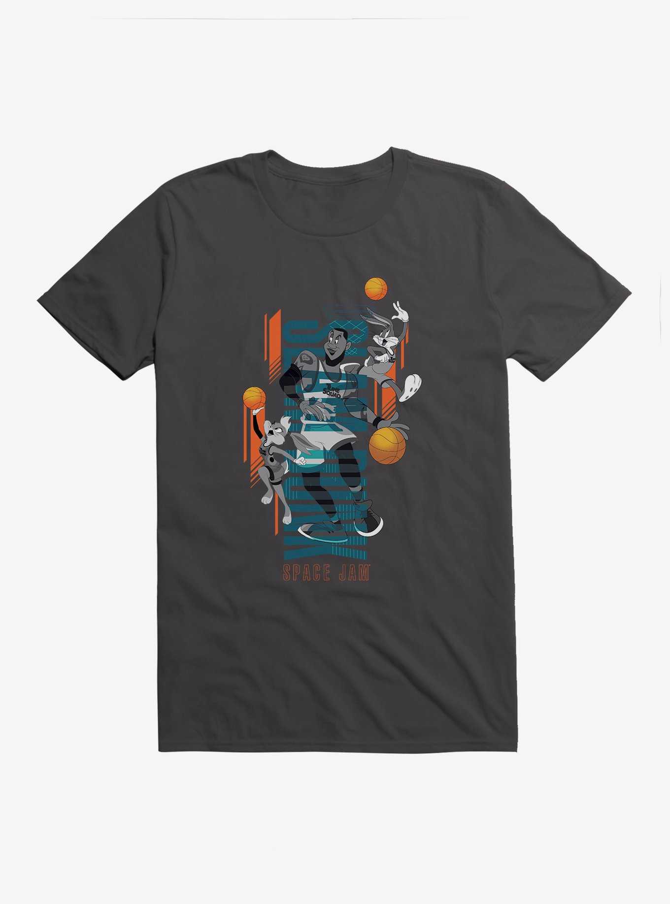 Space Jam: A New Legacy LeBron, Bugs Bunny And Lola Bunny Slam Dunk T-Shirt, , hi-res