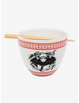 Naruto Shippuden Naruto Back & White Portrait Ramen Bowl with Chopsticks, , hi-res