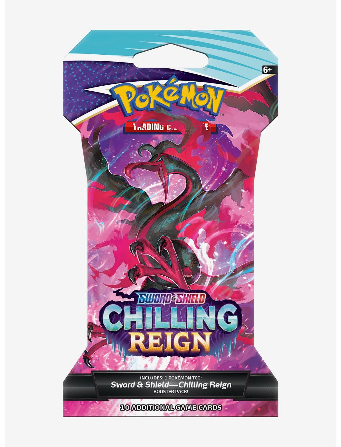 Pokemon Sword & Shield Chilling Reign Card Game Booster Pack, , hi-res