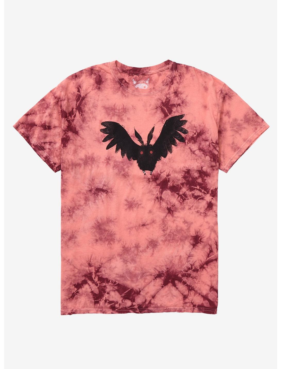 Mothman Red Tie-Dye T-Shirt By Guild Of Calamity, MULTI, hi-res