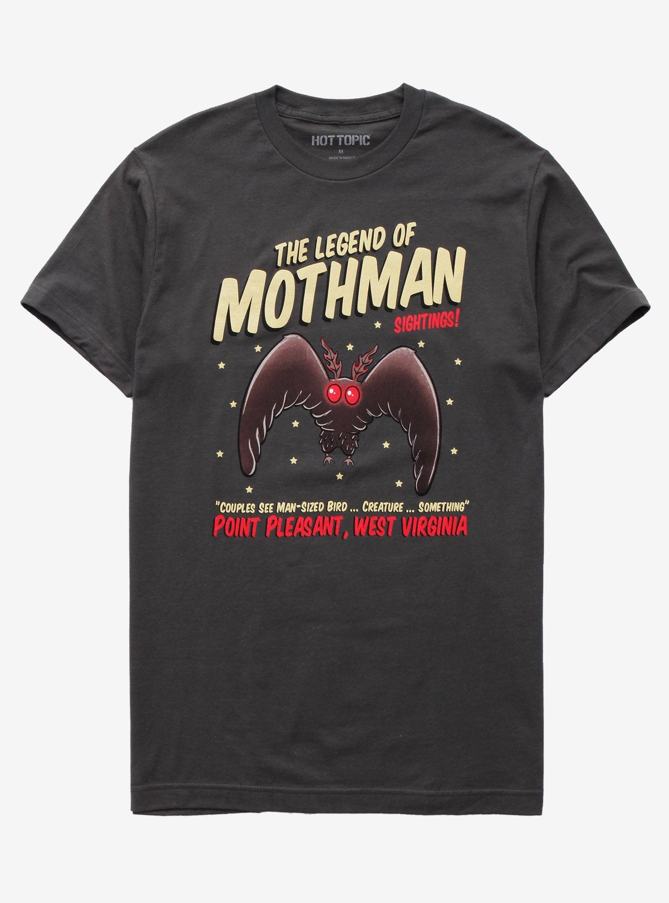The Legend Of Mothman T-Shirt, GREY, hi-res