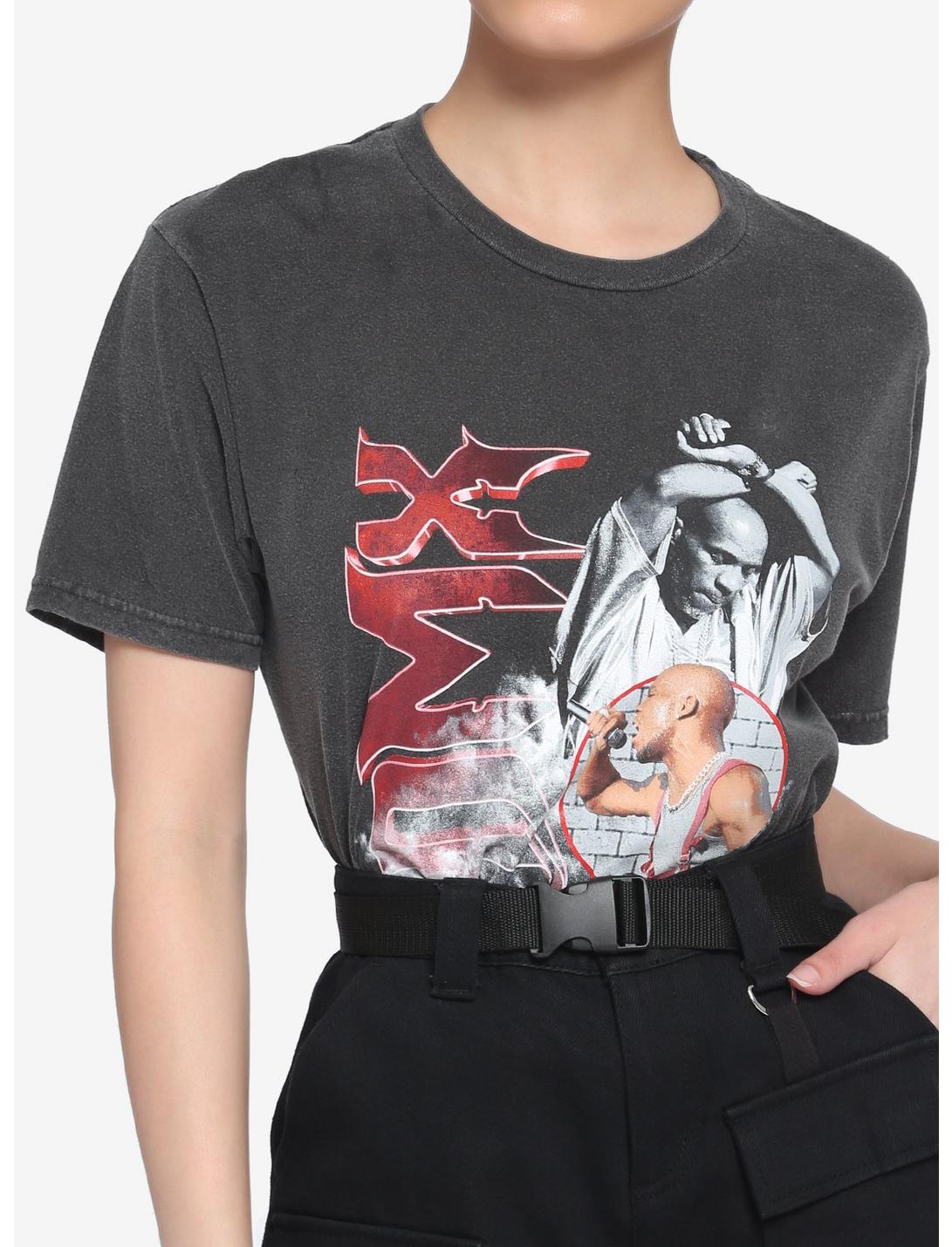DMX Photo Collage Girls T-Shirt, BLACK, hi-res