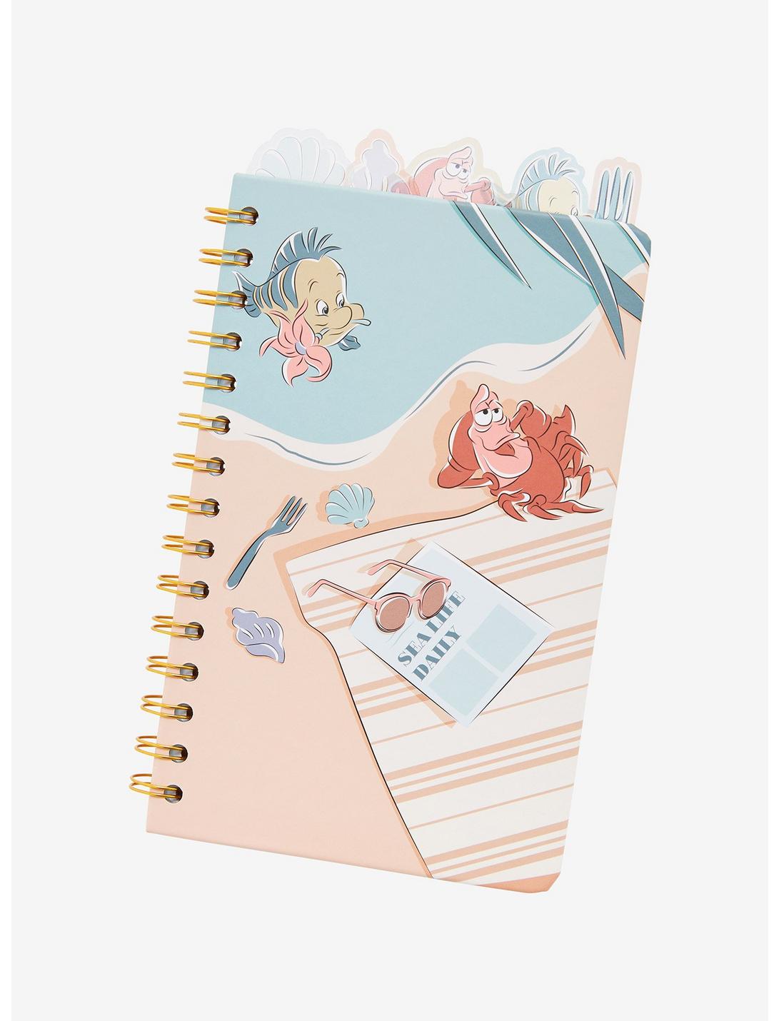 Disney The Little Mermaid Beach Day Tab Journal - BoxLunch Exclusive, , hi-res