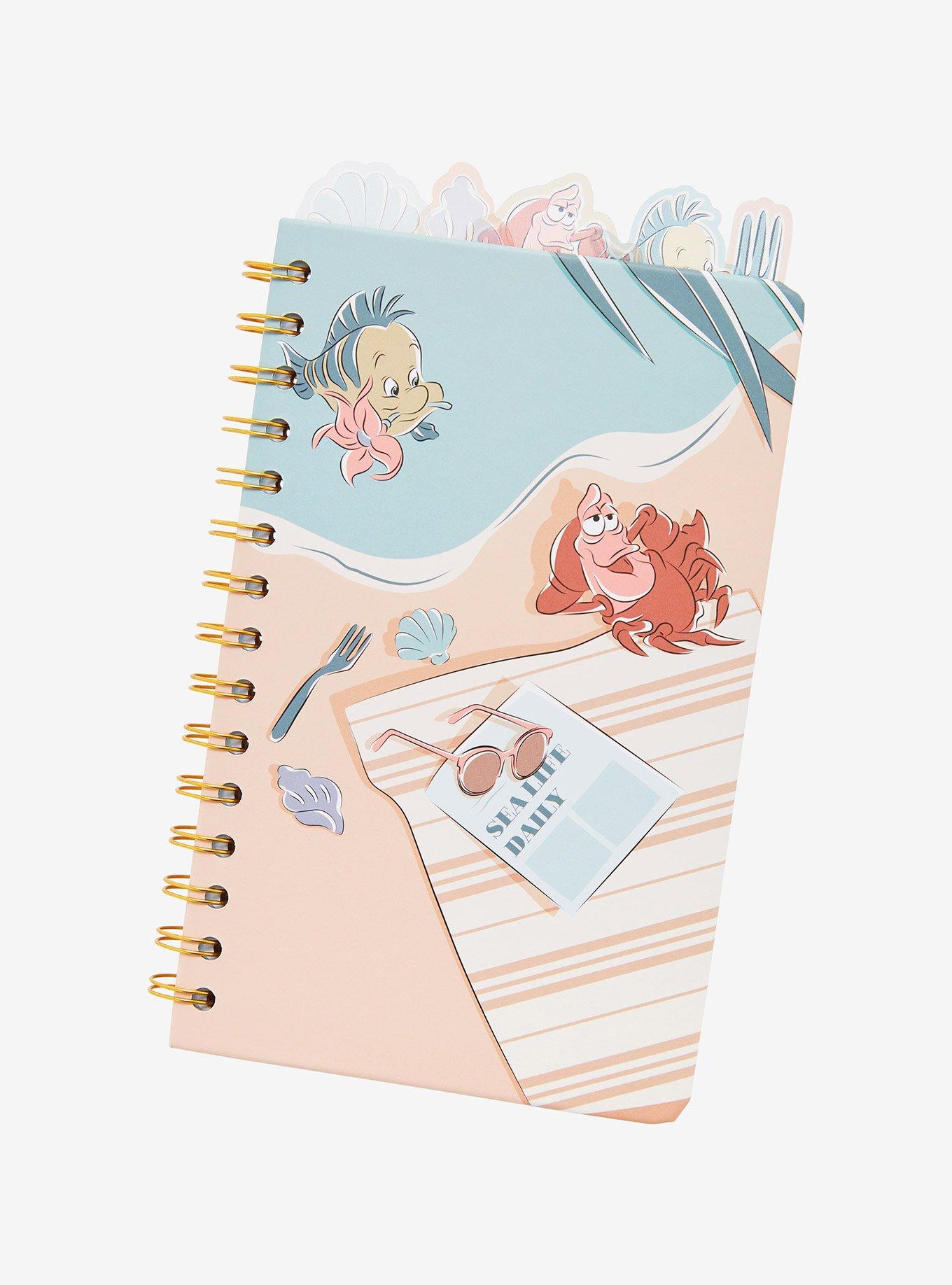 Disney The Little Mermaid Beach Day Tab Journal - BoxLunch Exclusive, , hi-res