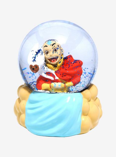 Avatar: The Last Airbender Aang Momo Air Scooter Snow Globe