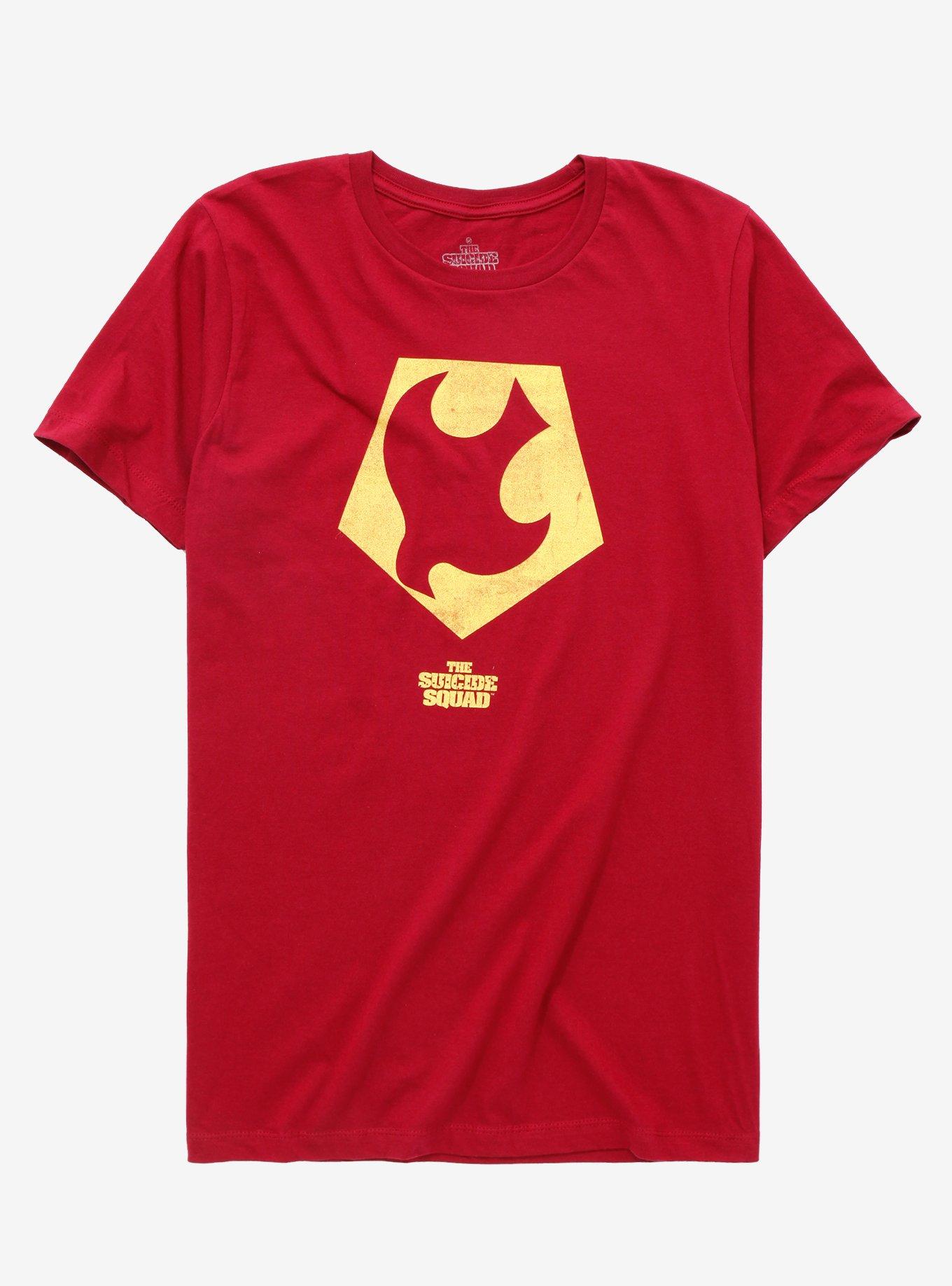 DC Comics The Suicide Squad Peacemaker Logo T-Shirt