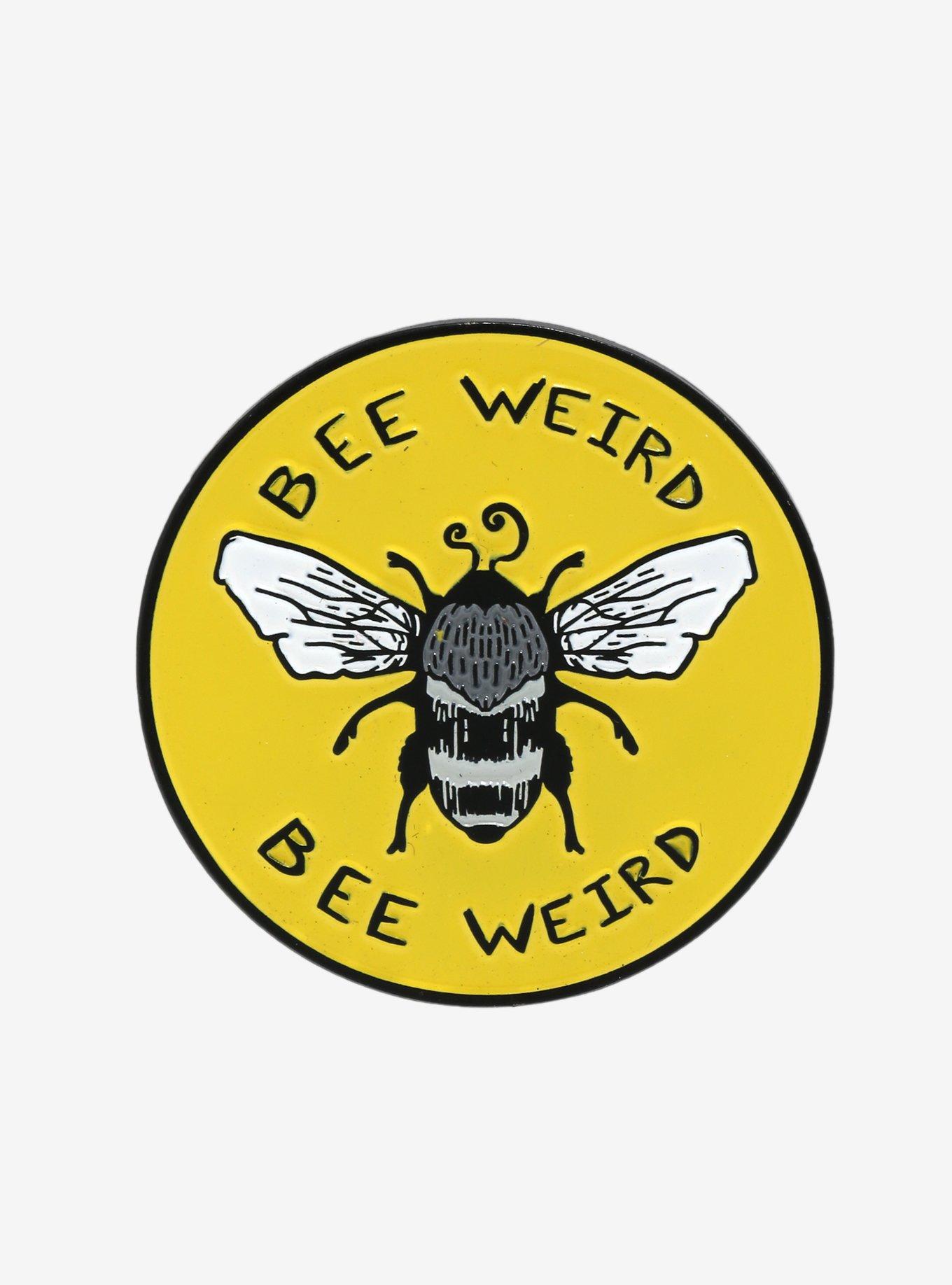 Bee Weird Enamel Pin By Guild Of Calamity, , hi-res