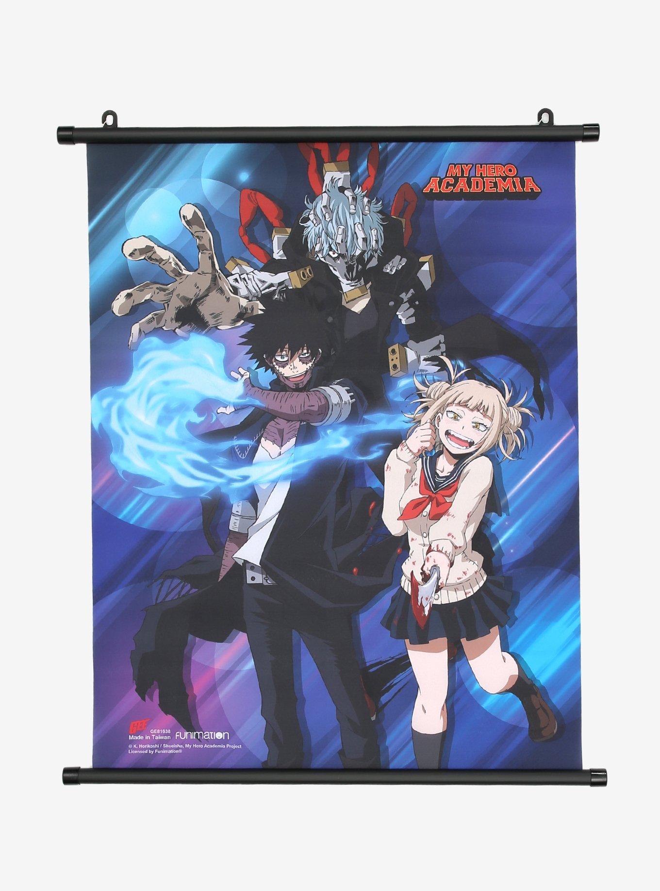 My Hero Academia League Of Villains Wall Scroll, , hi-res