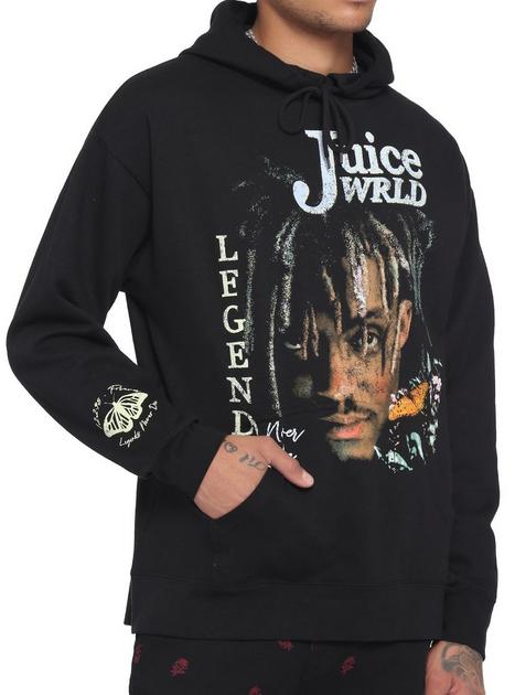 Juice Wrld Pullover Hoodie  999 Club Juice Wrld Bomber Hoodie