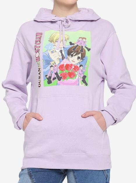 Ouran High School Host Club Tamaki Mushrooms AOP Unisex Pullover Hoodie: Aesthetic Anime Hoodies, Anime Sweatshirt, hotsell Kawaii Anime Merch