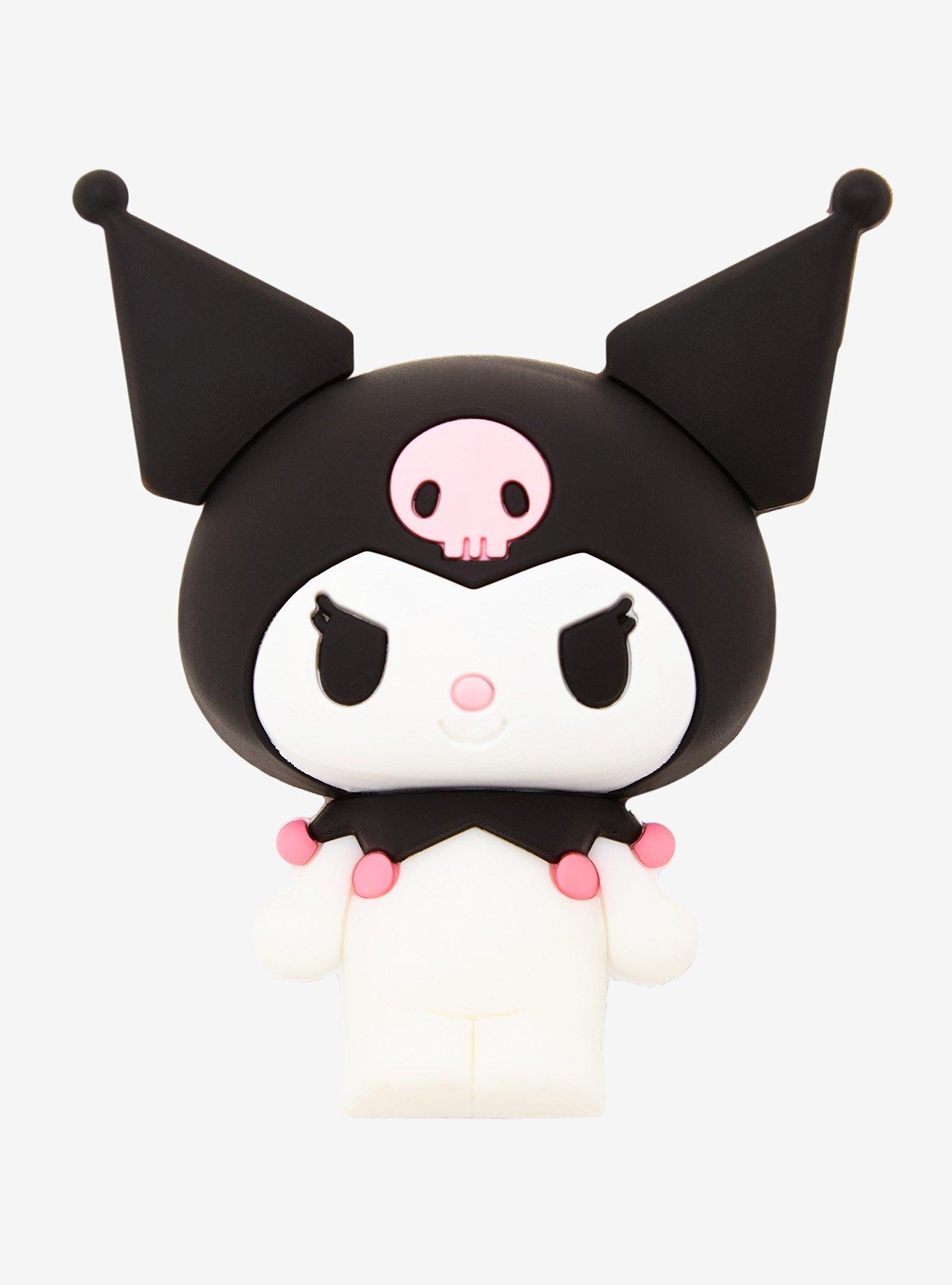 Kuromi Figure Magnet, , hi-res