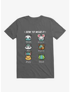 How Not To Wear A Face Mask Cute Animals T-Shirt, , hi-res