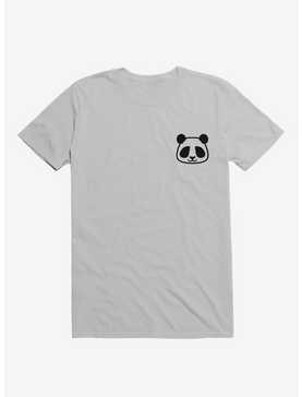 Panda Black And White Minimalist Pictogram T-Shirt, , hi-res