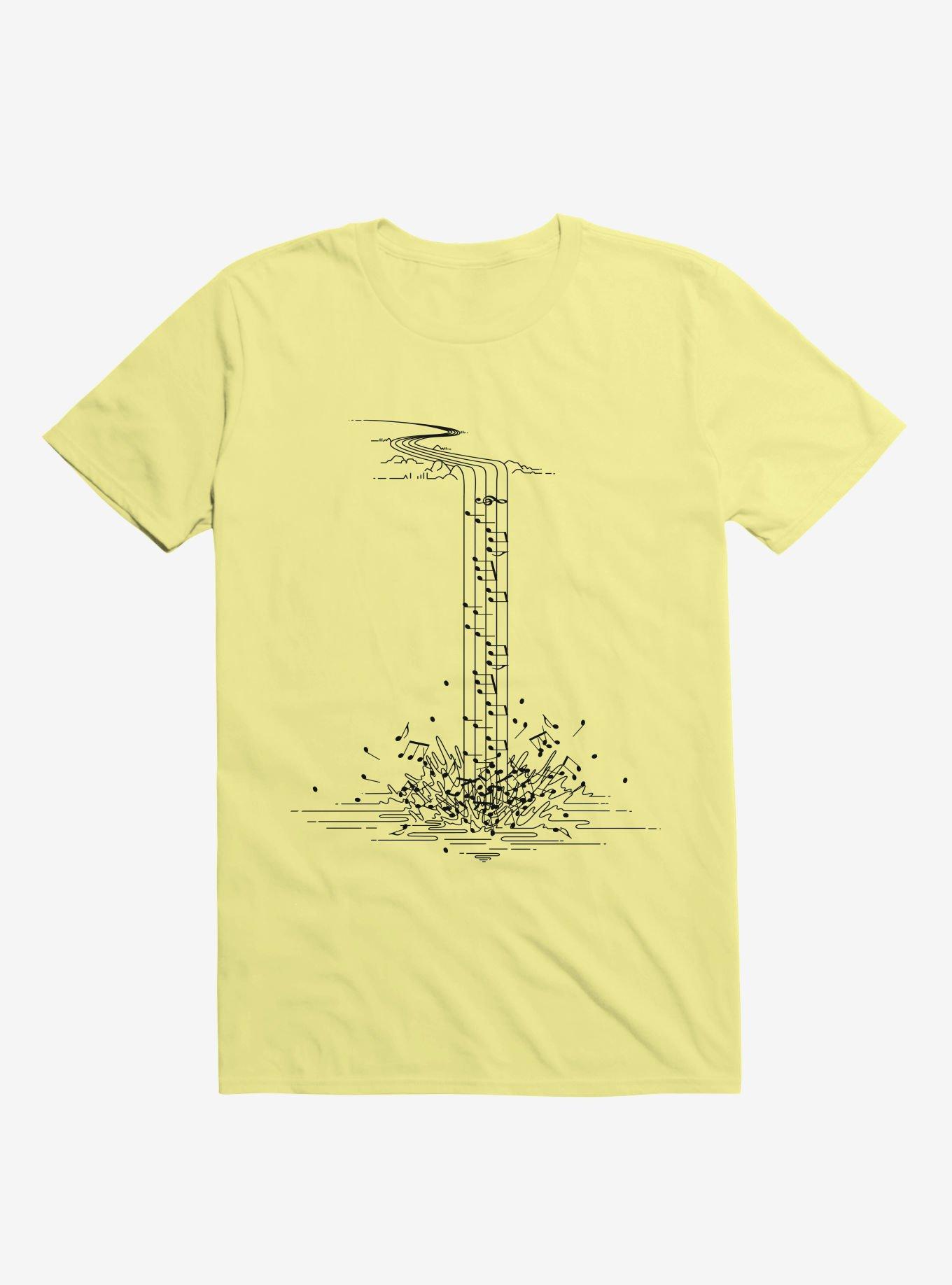 Song Of Nature Waterfall T-Shirt