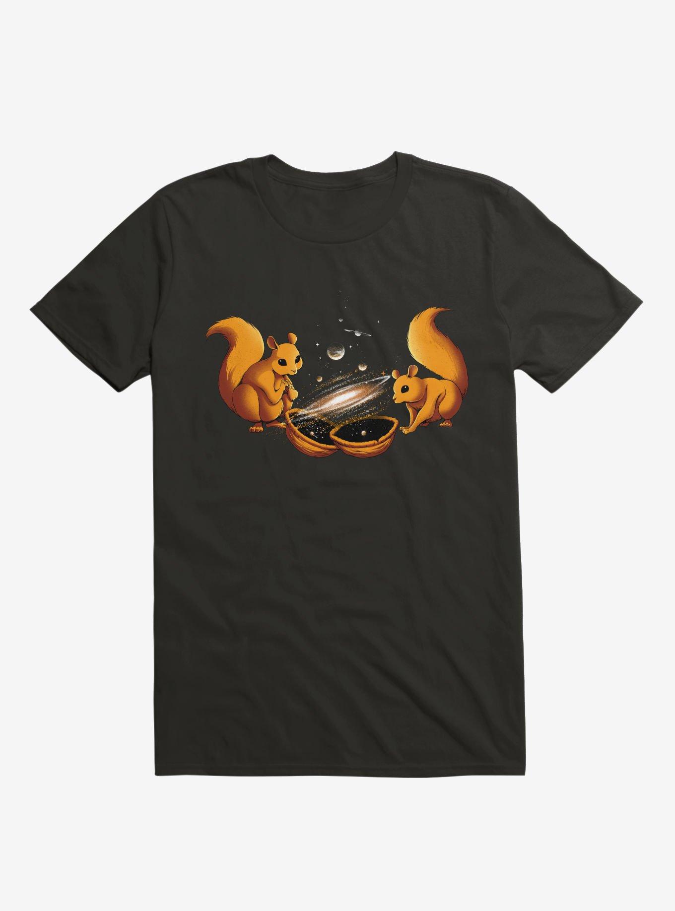 Universe In a Nutshell T-Shirt, BLACK, hi-res