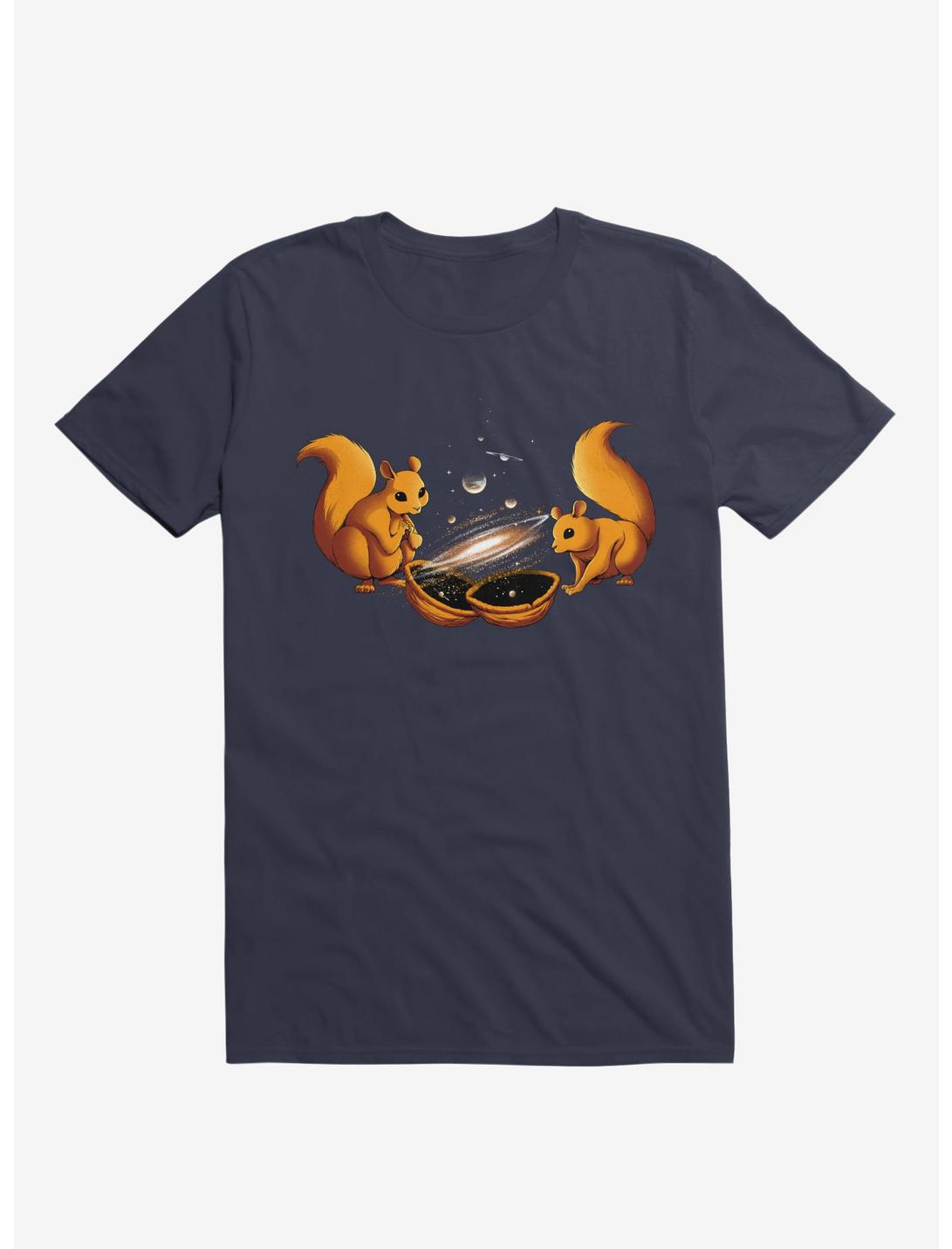 Universe In a Nutshell T-Shirt, NAVY, hi-res