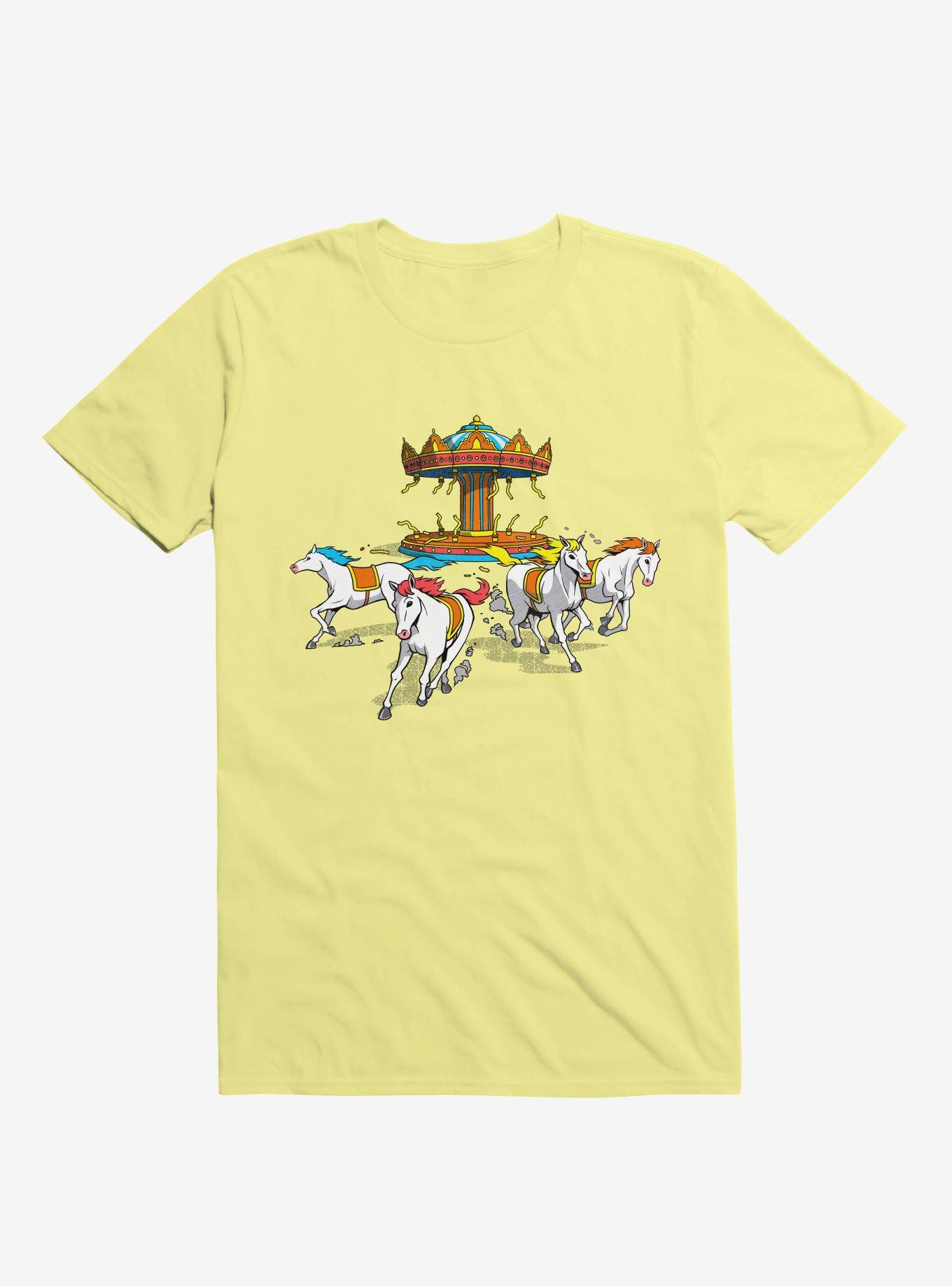 Wild Horses T-Shirt, CORN SILK, hi-res