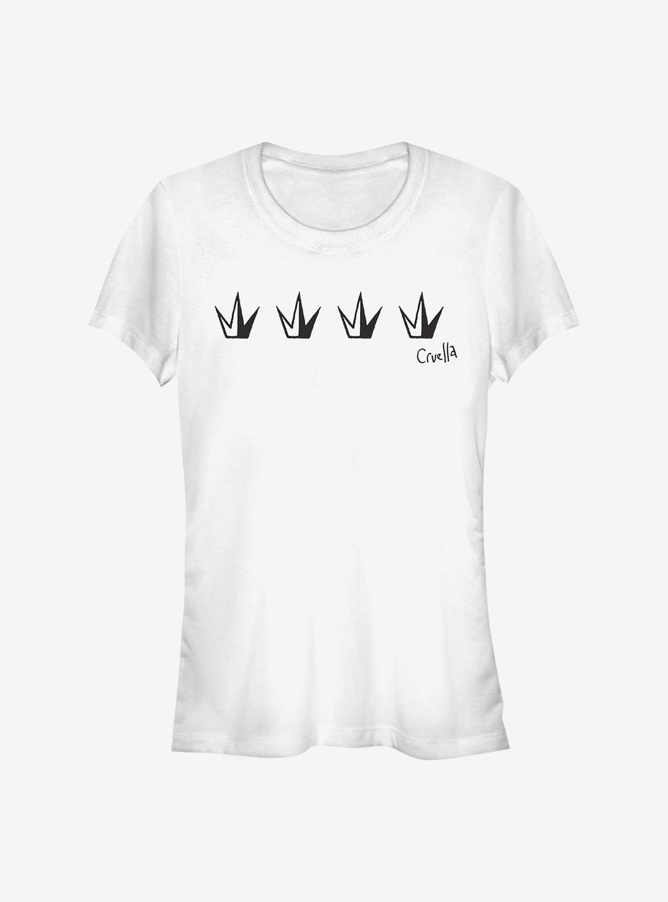 Disney Cruella Crowns Girls T-Shirt, , hi-res