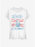 Disney Cruella Cruell Britannia Girls T-Shirt, WHITE, hi-res