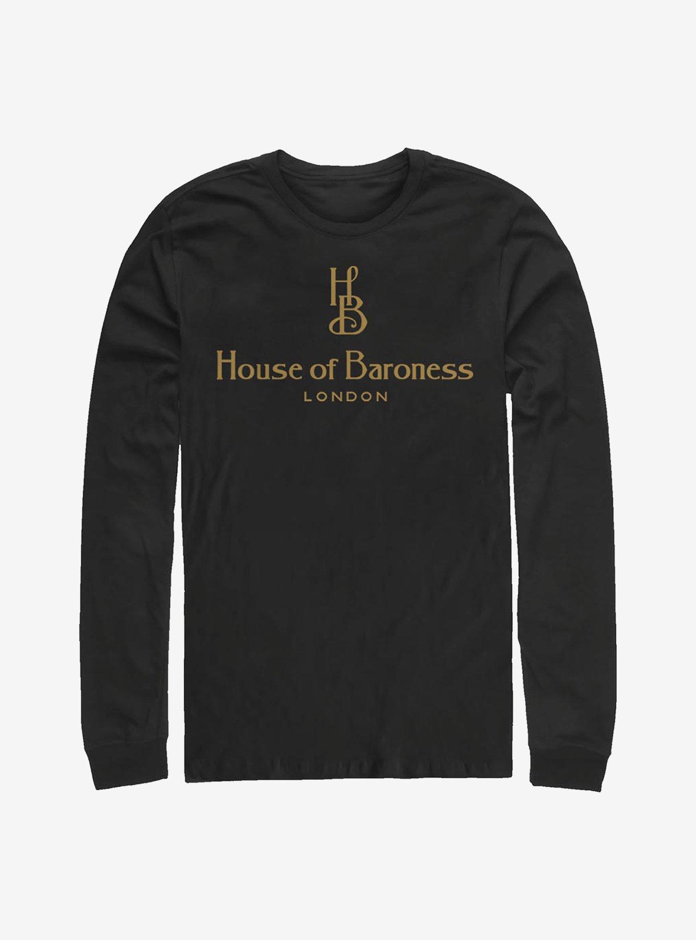 Disney Cruella House Of Baroness London Long-Sleeve T-Shirt, BLACK, hi-res