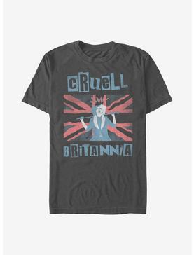 Disney Cruella Cruell Britannia T-Shirt, CHARCOAL, hi-res