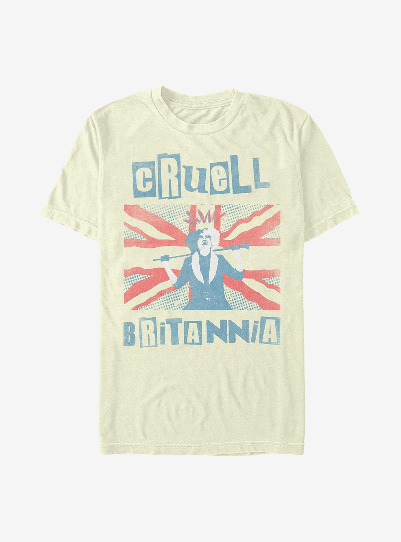 Disney Cruella Cruell Britannia T-Shirt, , hi-res