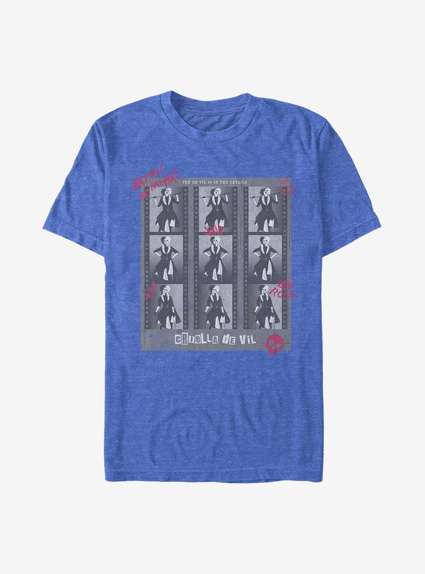 Disney Cruella Film Negatives T-Shirt, , hi-res