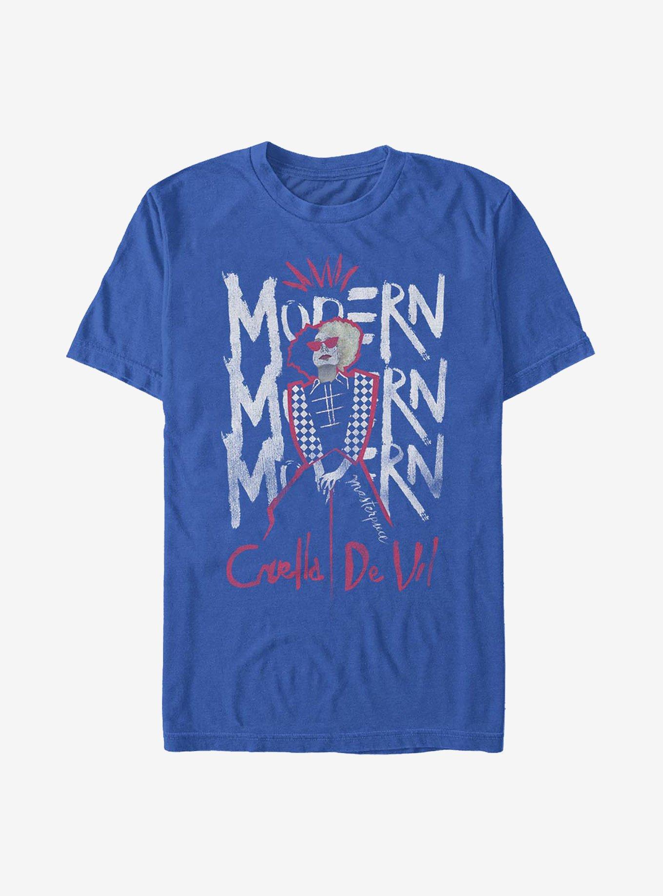 Disney Cruella Modern Masterpiece T-Shirt, ROYAL, hi-res