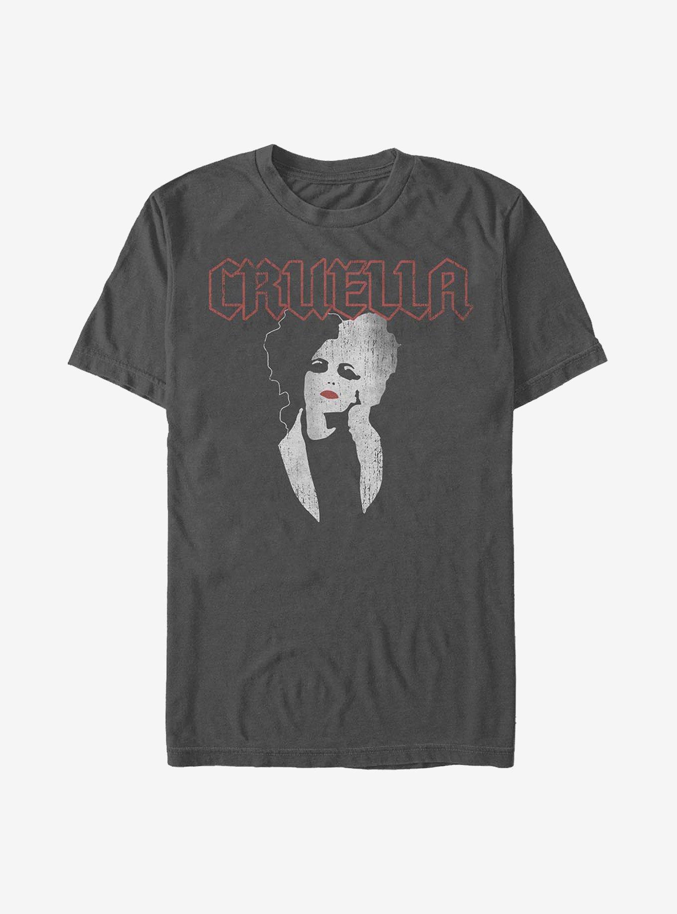 Disney Cruella Rock T-Shirt, CHARCOAL, hi-res