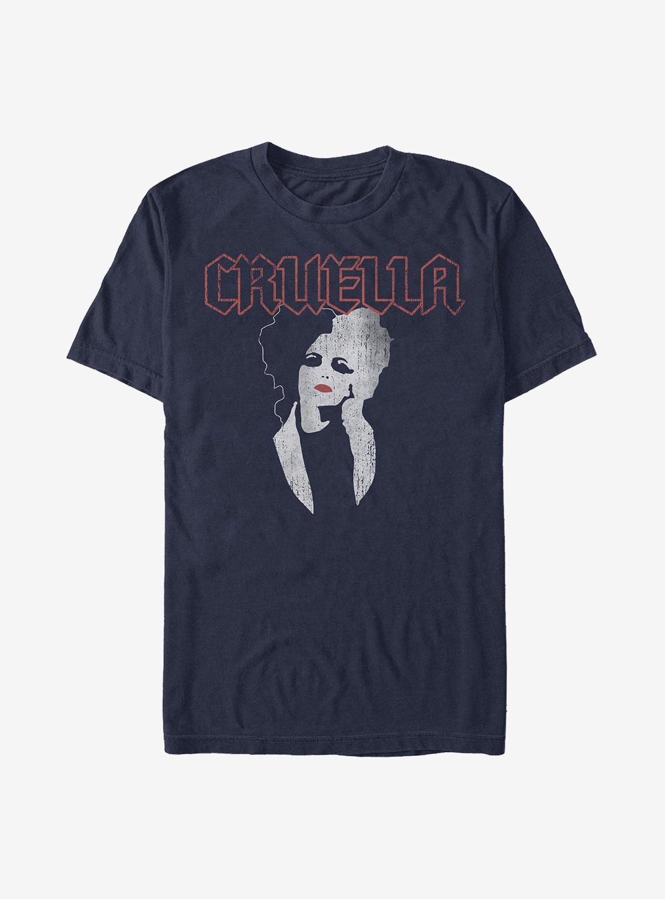 Disney Cruella Rock T-Shirt, NAVY, hi-res