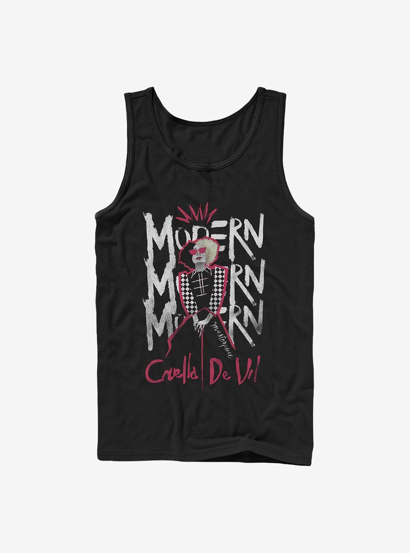 Disney Cruella Modern Masterpiece Tank, BLACK, hi-res